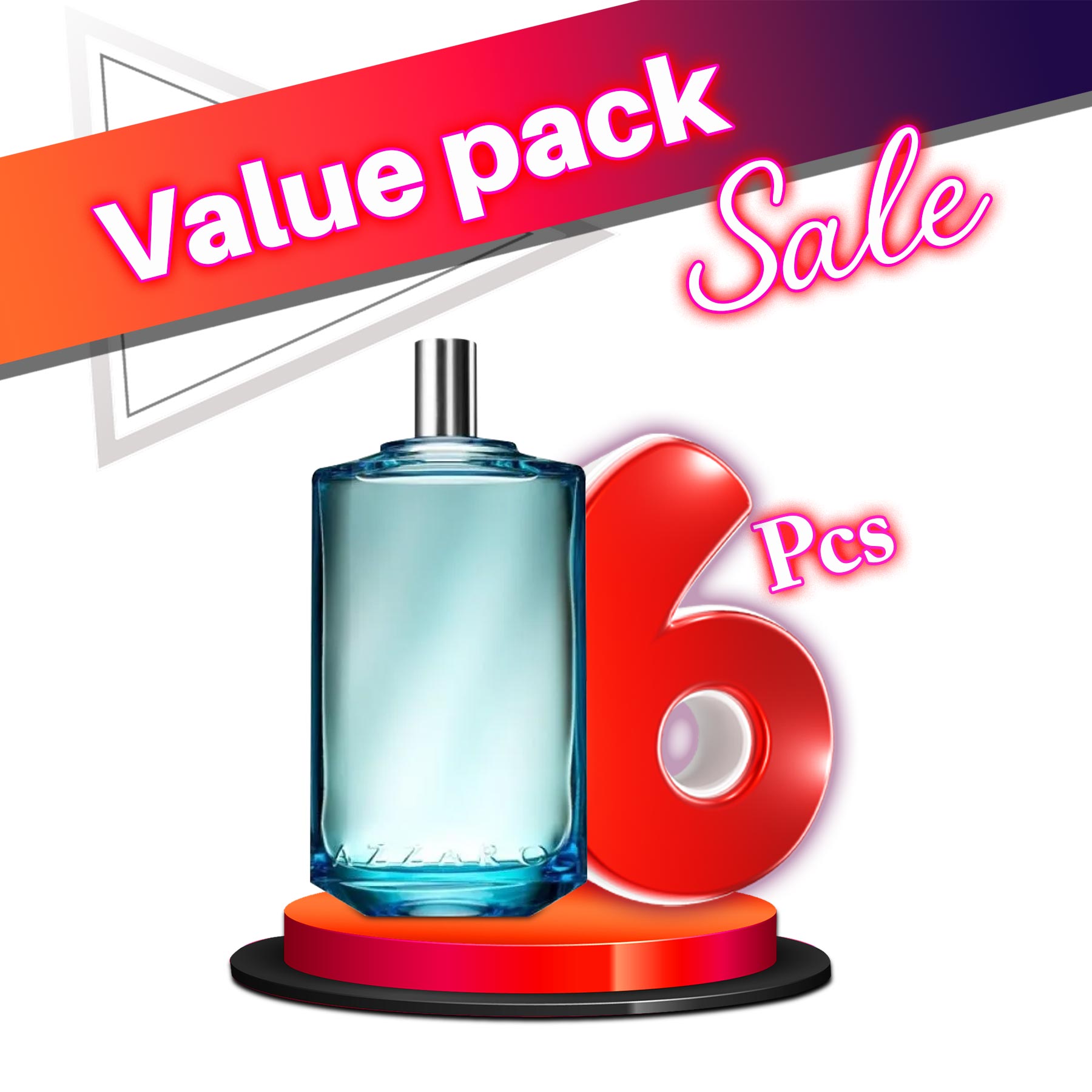 Azzaro Chrome Legend EDT For Men 125ML  - Value Pack