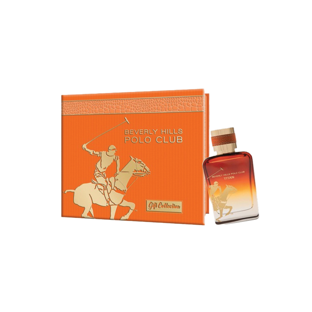 Beverly Hills Polo Club Titan EDP For Men 100ML Set