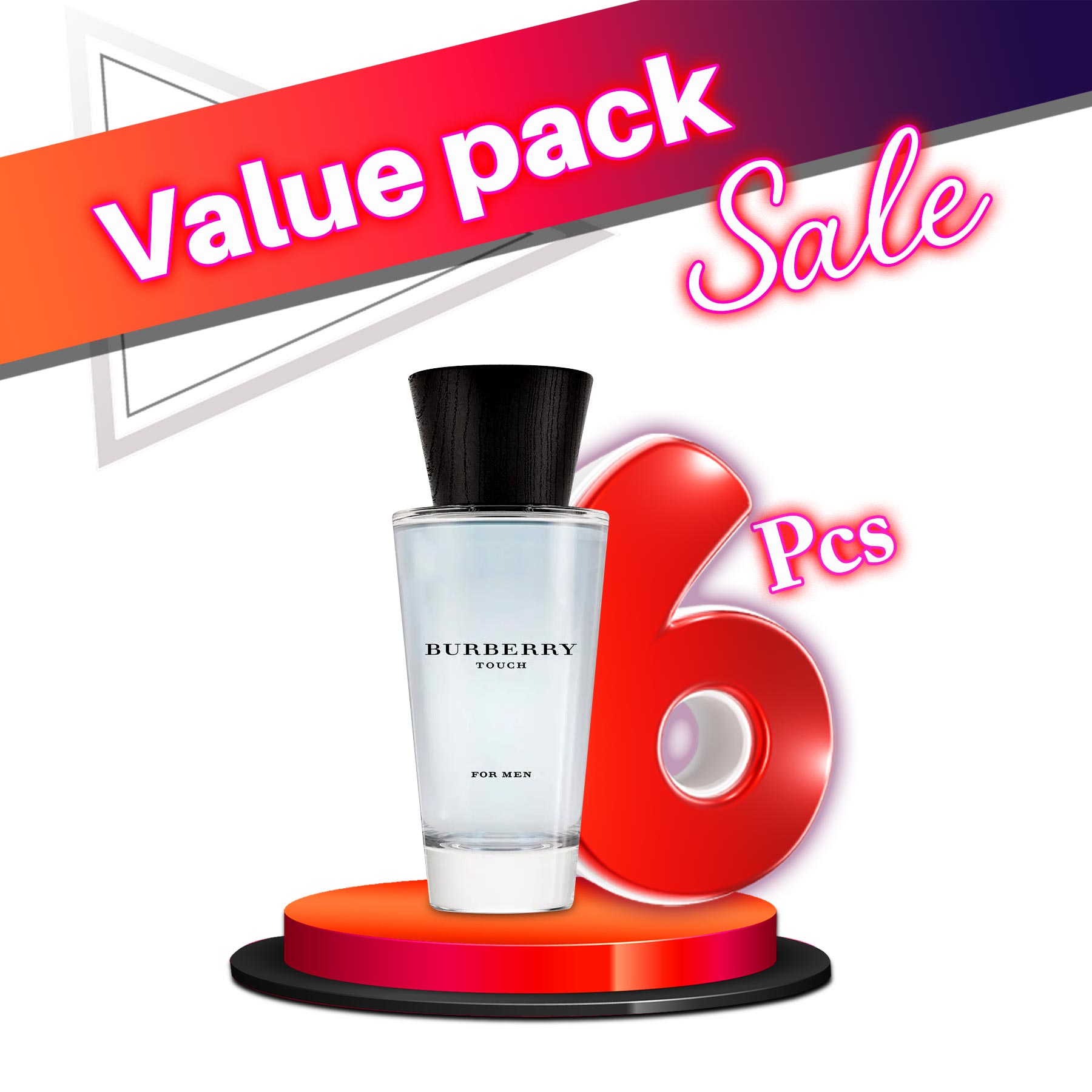 Burberry Touch EDT For Men 100ML  - Value Pack