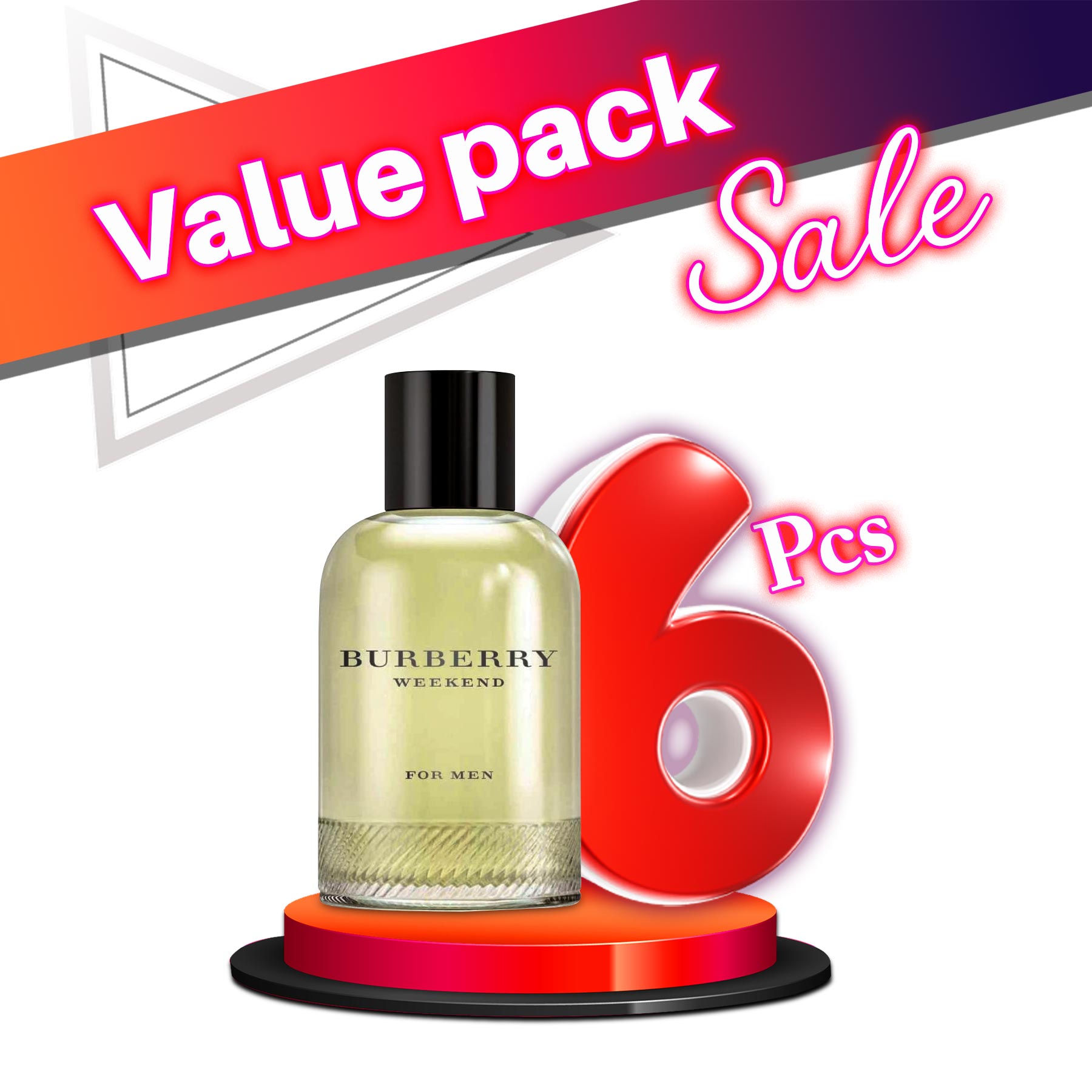 Burberry Weekend EDT For Men 100ML  - Value Pack