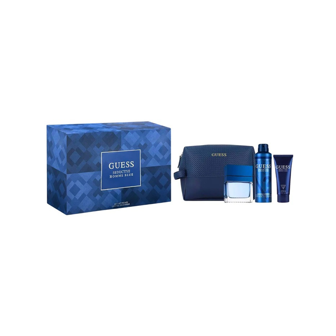 Guess Seductive Homme Blue EDT For Men 100ML Set