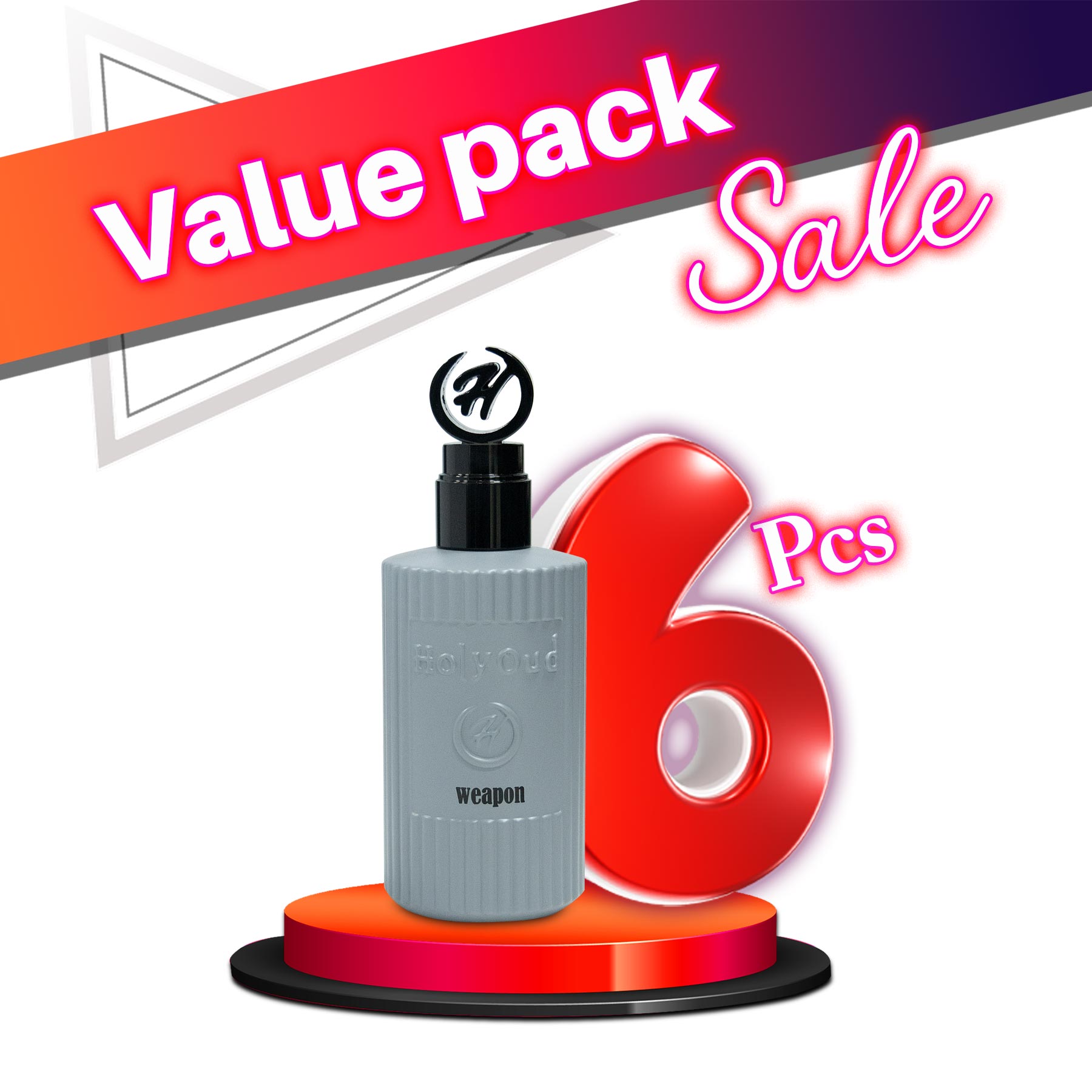 Holy Oud Weapon EDP Unisex 100ML  - Value Pack