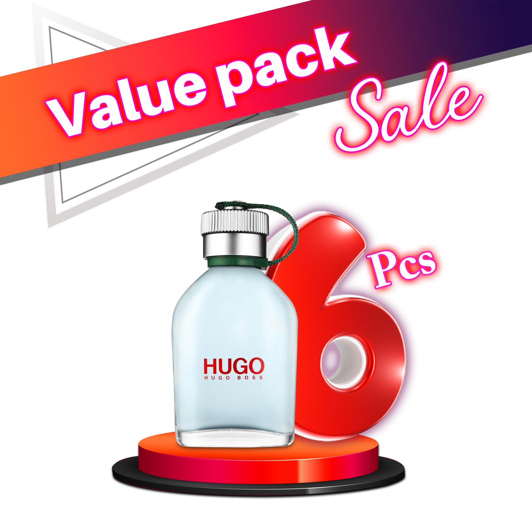 Hugo Boss Green EDT For Men 75ML  - Value Pack