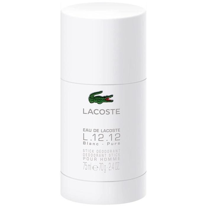 Lacoste L.12.12 Blanc Deodorant Stick For Men 75ML