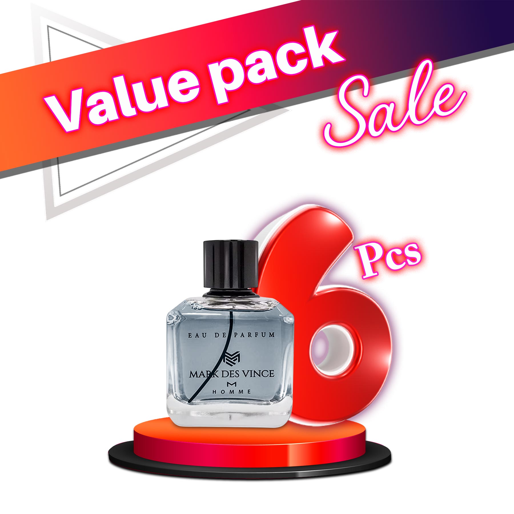 Mark Des Vince Homme EDP For Men 100ML  - Value Pack