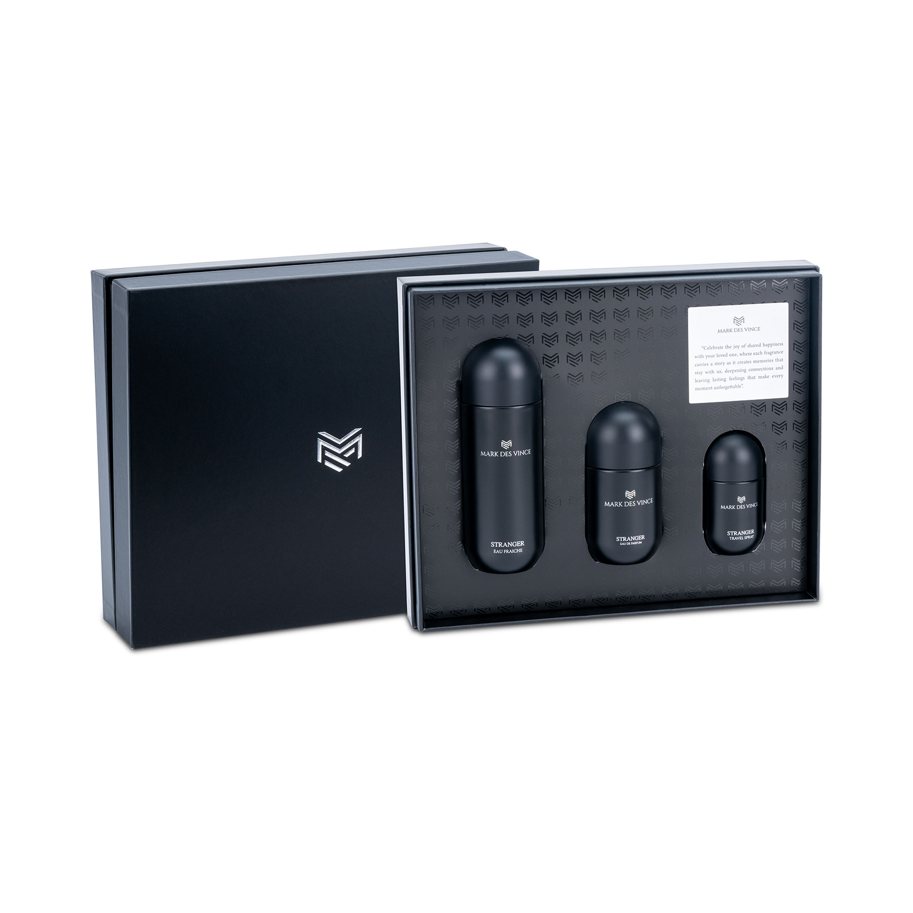 Mark Des Vince Stranger EDP For Men 100ML Set New