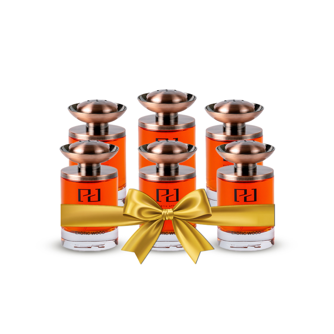 Public Affair Exotic Wood Parfum For Men 100ML - Value pack