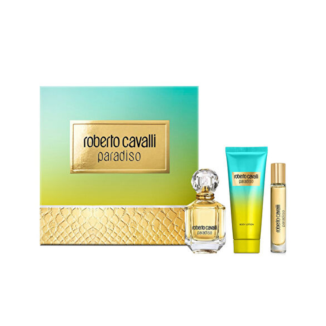 Roberto Cavalli Paradiso EDP For Women 75ML Set