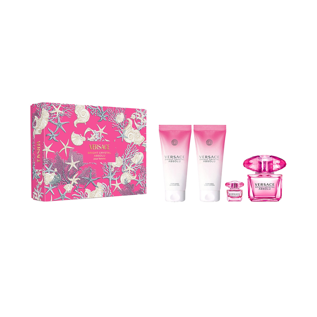 Versace Bright Crystal Absolu EDP For Women 90ML Set