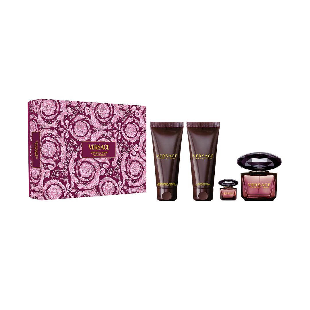 Versace Crystal Noir EDP For Women 90ML Set