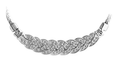 18K White Gold Plated Austrian Crystal - Jewelry Set - MA-208