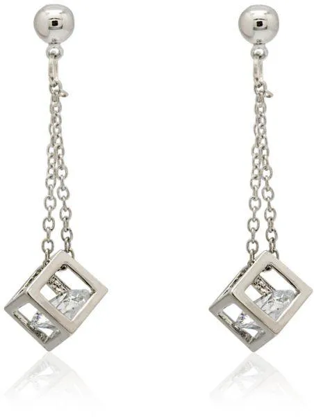 18K White Gold Plated Swarovski Elements - Set - MA-260