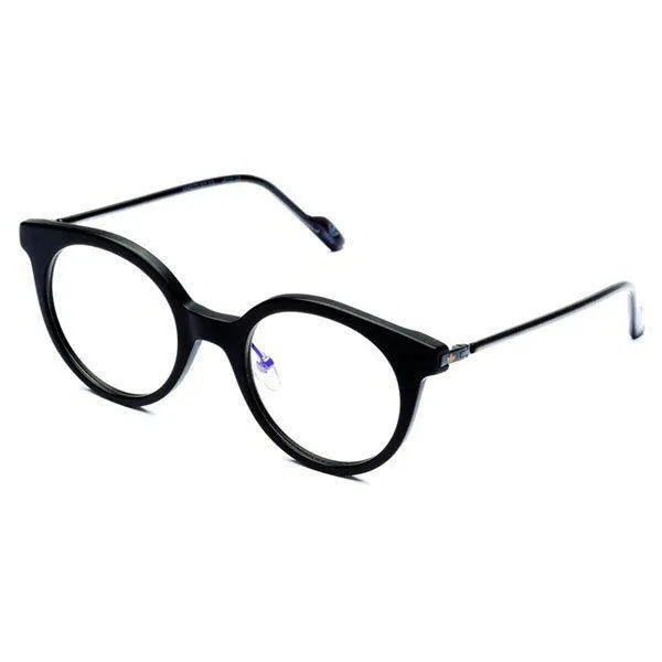 ADIDAS Round Unisex Sunglasses Black Frame - AOK007O 009000