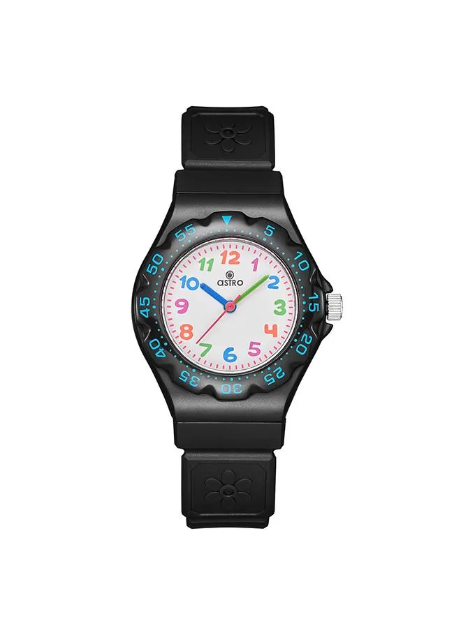 ASTRO Kids Analog White Dial Watch - A23803-PPBB