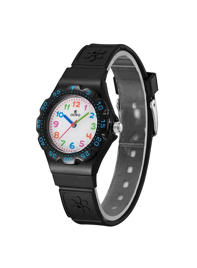 ASTRO Kids Analog White Dial Watch - A23803-PPBB