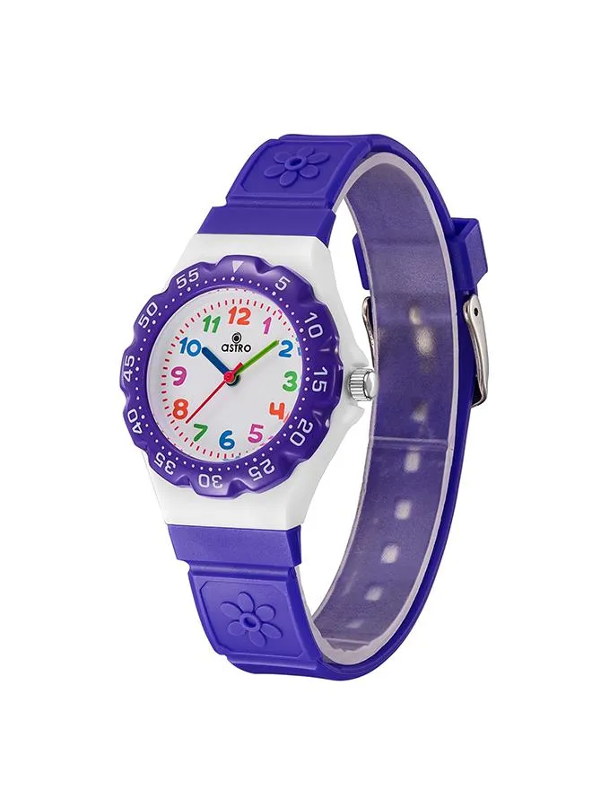 ASTRO Kids Analog White Dial Watch - A23803-PPVV