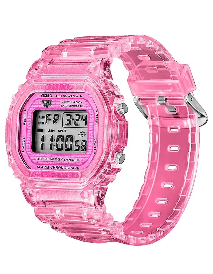 ASTRO Kids Digital Grey Dial Watch - A21807-PPPP
