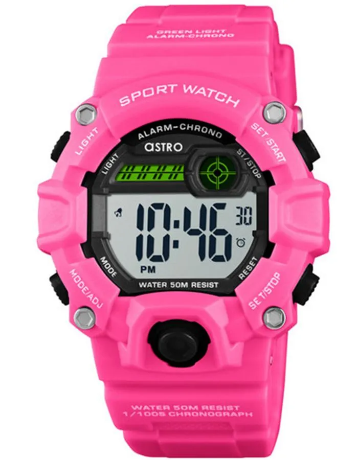 ASTRO Kids Digital Grey Dial Watch - A9936-PPPS