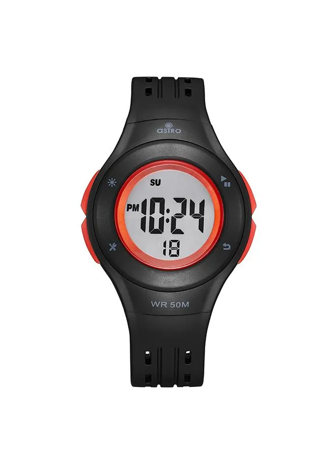 ASTRO Kids Digital Orange Dial Watch - A23901-PPBO