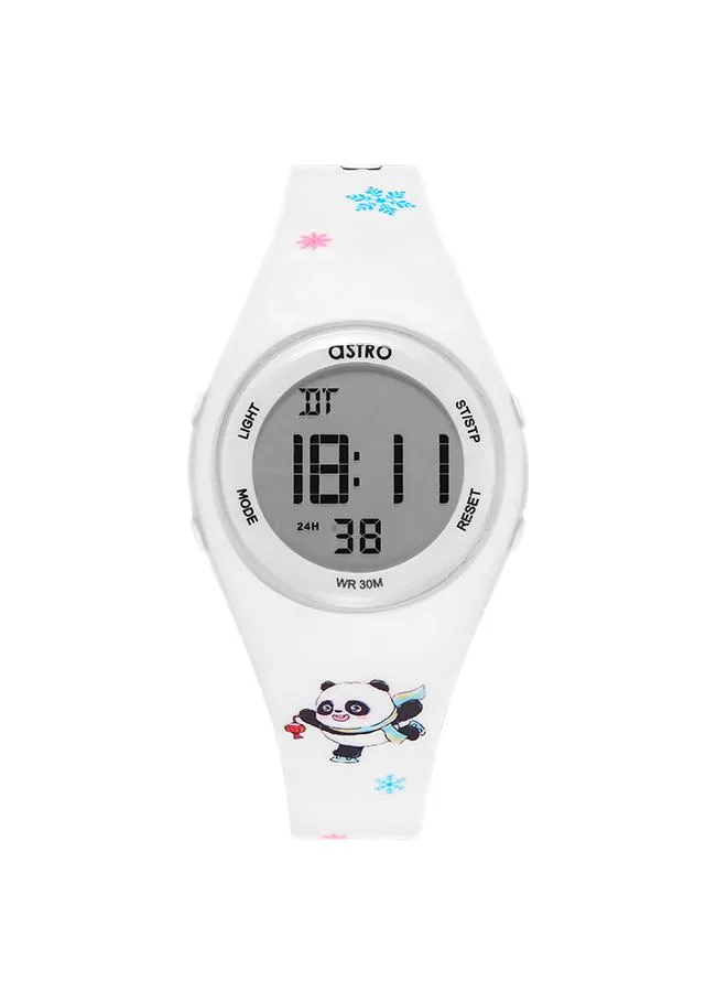 ASTRO Kids Digital White Dial Watch - A23904-PPWW-PA