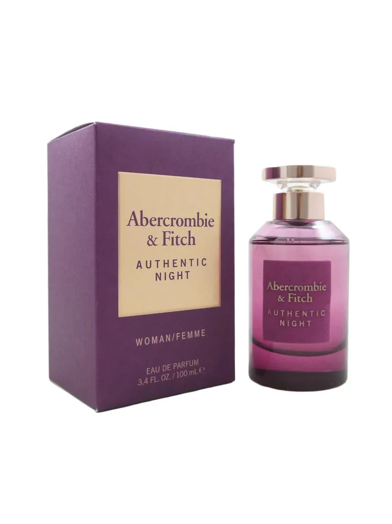 Abercrombie & Fitch Authentic Night EDP For Women 100ML