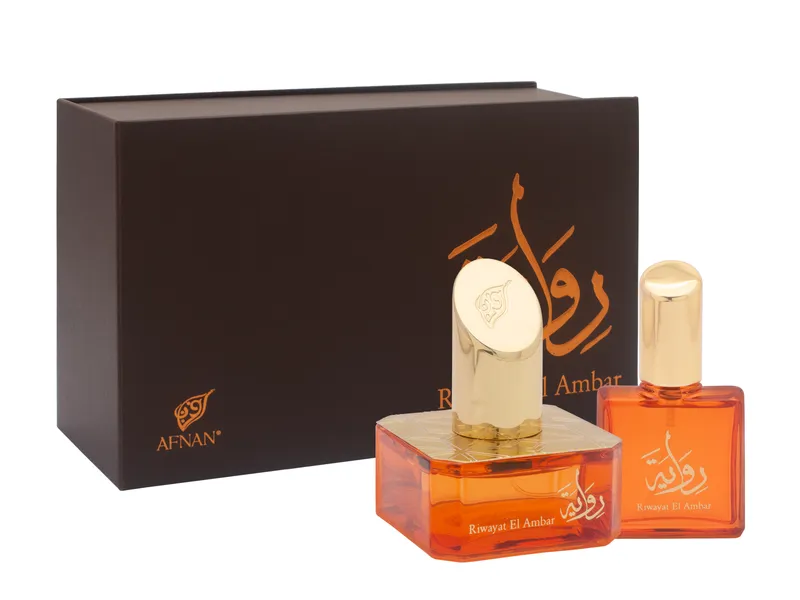 Afnan Riwayat El Ambar EDP For Women 50ML Set