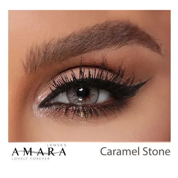 Amara Caramel Stone Contact Lens