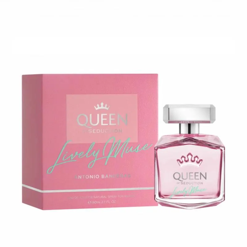 Antonio Banderas Queen Of Seduction Lively Muse EDT For Women 80ML