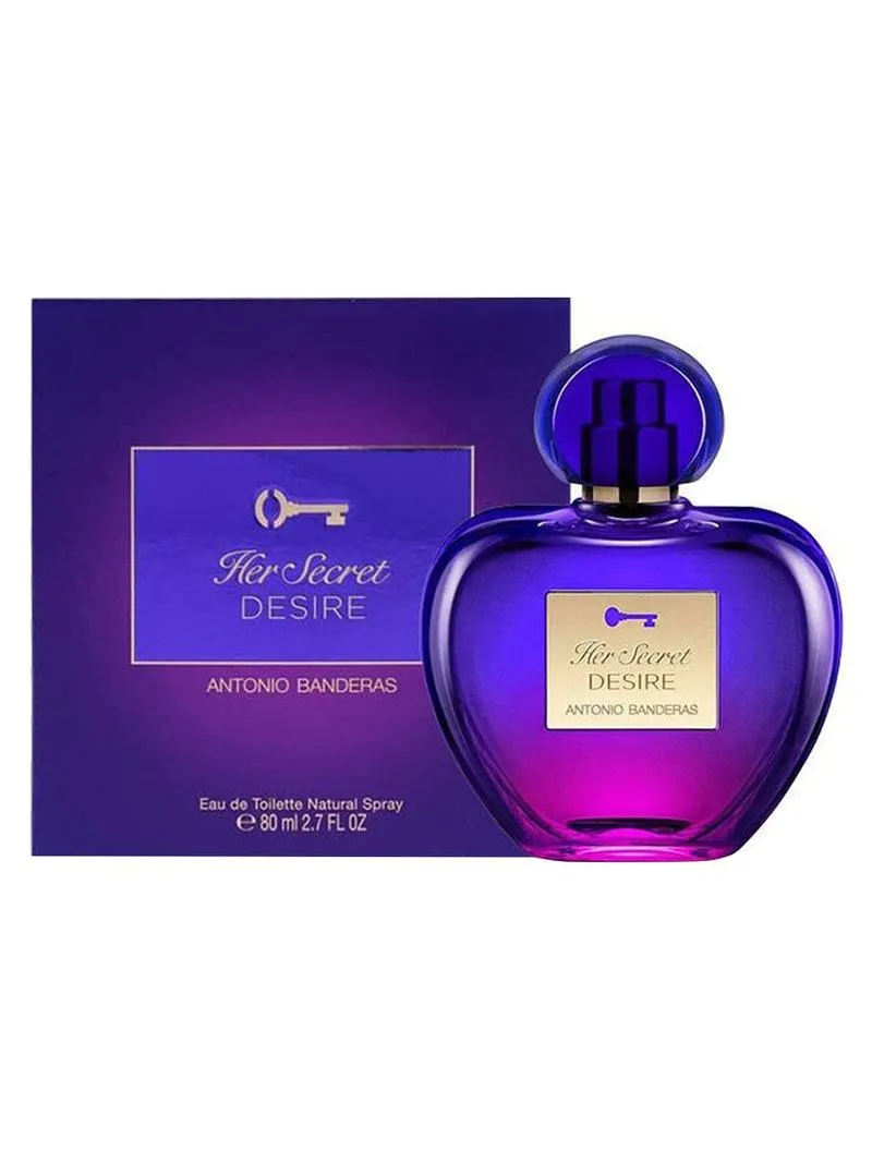 Antonio Banderas Secret Desire EDT For Women 80ML