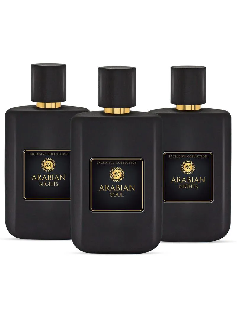 Arabian Eagle Dreams, Soul, Nights Unisex 3Pcs × 50ML Set