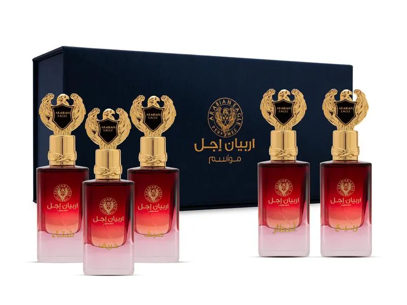 Arabian Eagle Seasons Collection EDP Unisex 5Pcs × 80ML Set