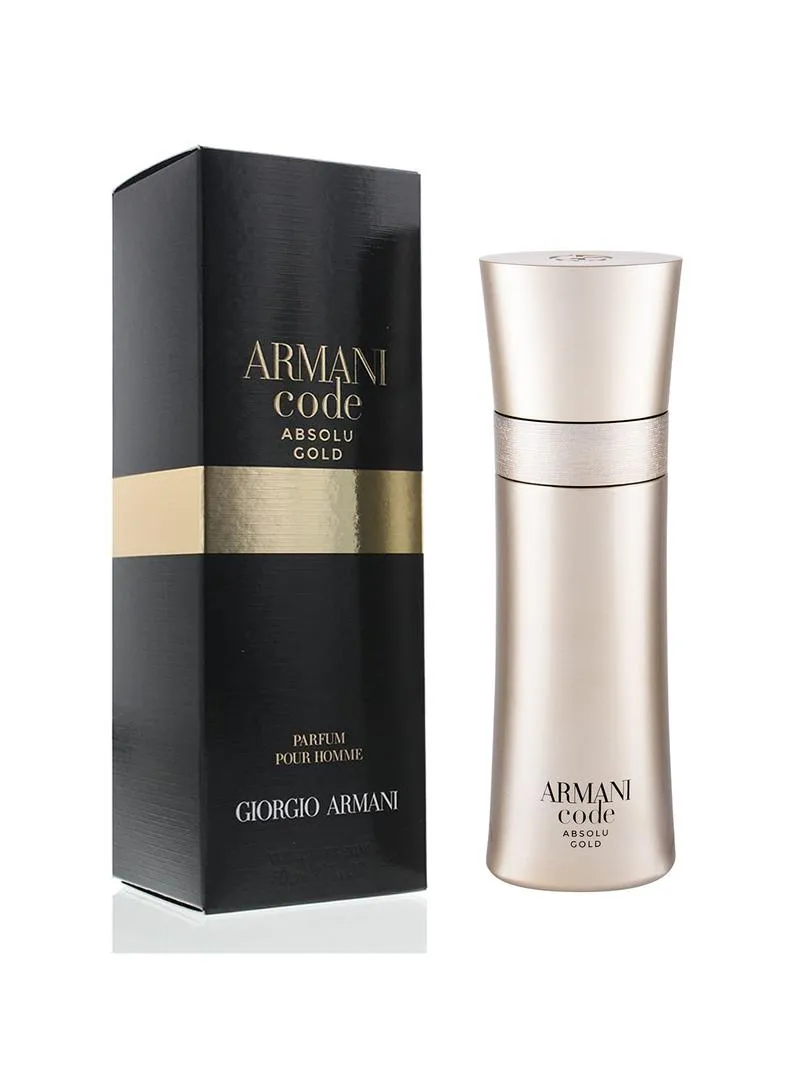 Armani Code Absolu Gold Parfum For Men 60ML