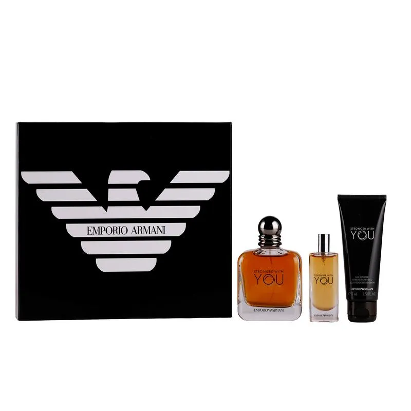 Armani Stronger With You EDT For Men 100ML Set