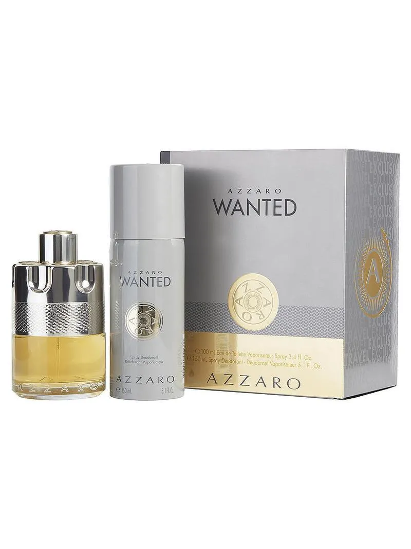 Azzaro Wanted EDT For Men 100ML Set