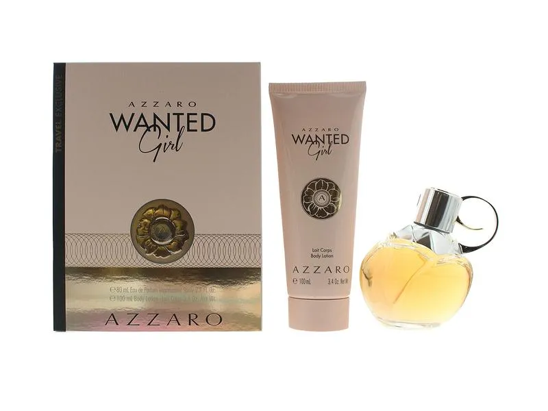 Azzaro Wanted Girl EDP For Women 80ML Set