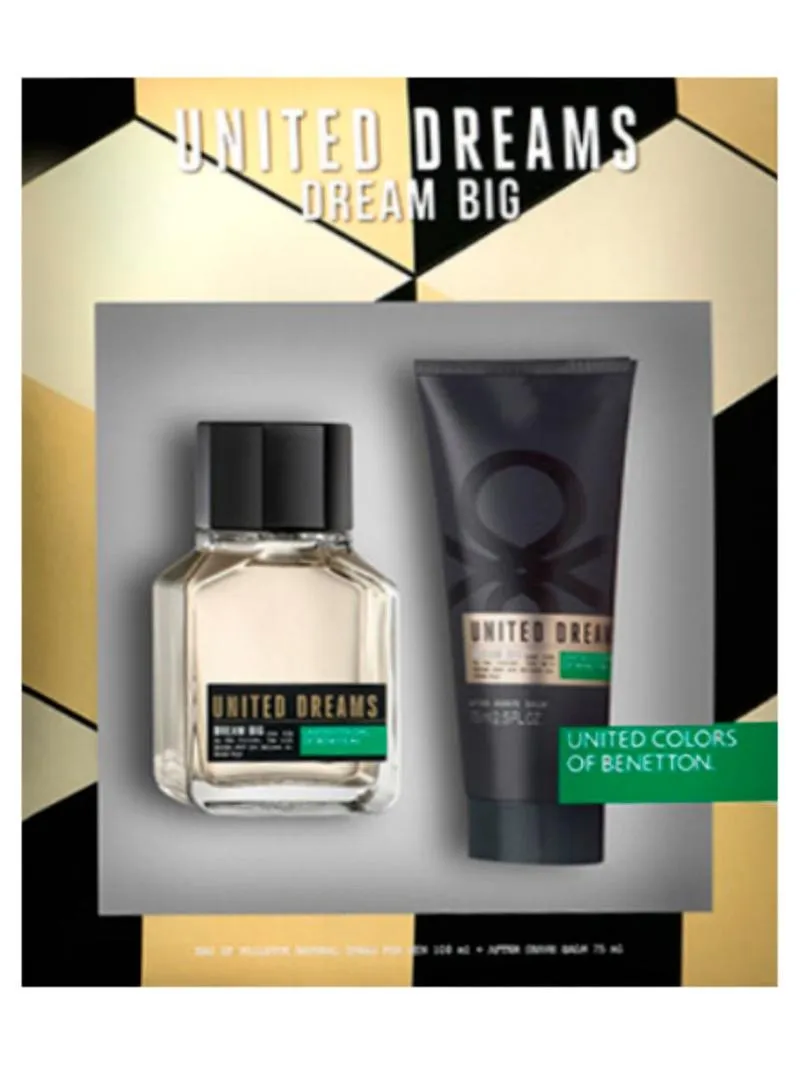 Benetton Dream Big EDT For Men 100ML Set