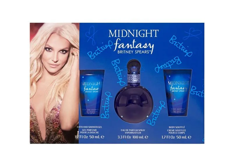Britney Spears Midnight EDP For Women 100ML Set
