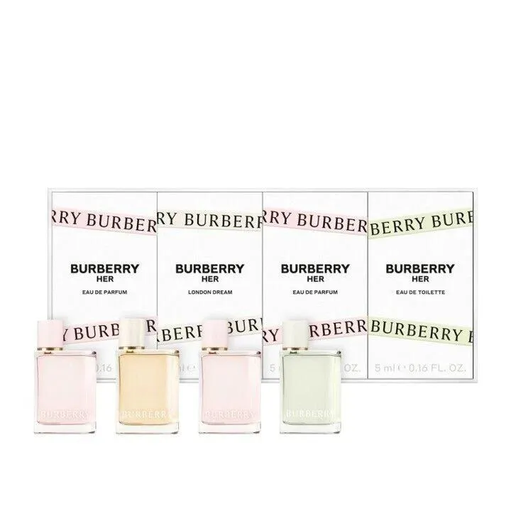 Burberry Her For Women 4Pcs x 5ML Mini Set