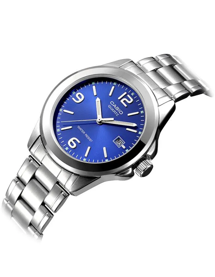 CASIO WoMens Analog Blue Dial Watch - LTP-1215A-2A