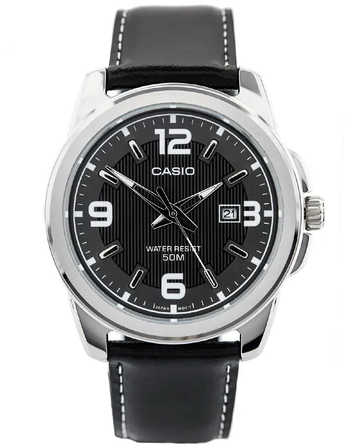 CASIO WoMens Multi Function Black Dial Watch - LTP-1314L-8A