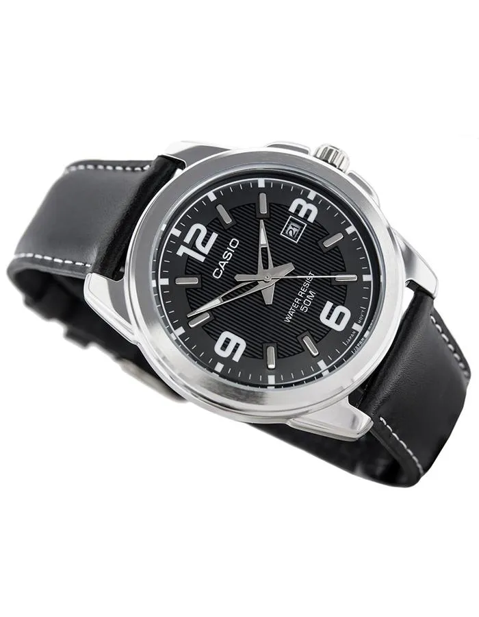 CASIO WoMens Multi Function Black Dial Watch - LTP-1314L-8A