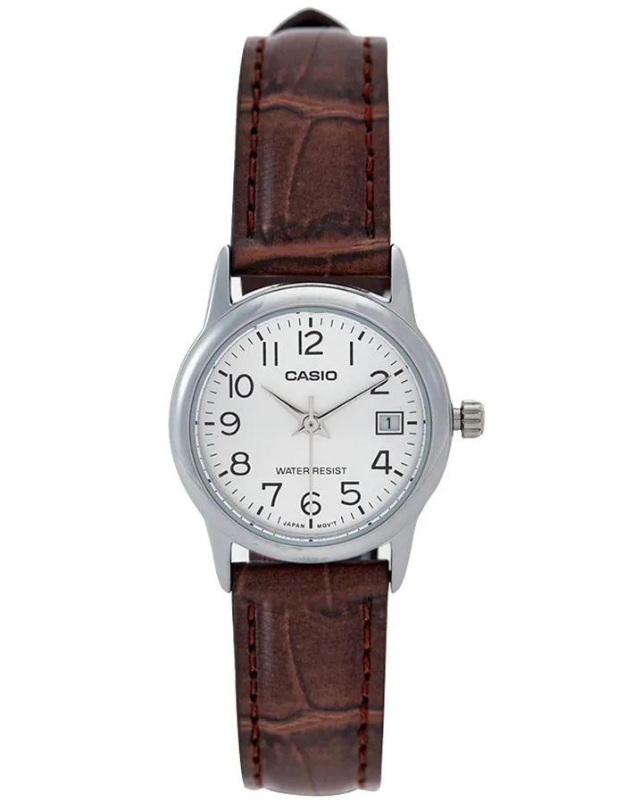 CASIO WoMens Multi Function Silver Dial Watch - LTP-V002L-7B2