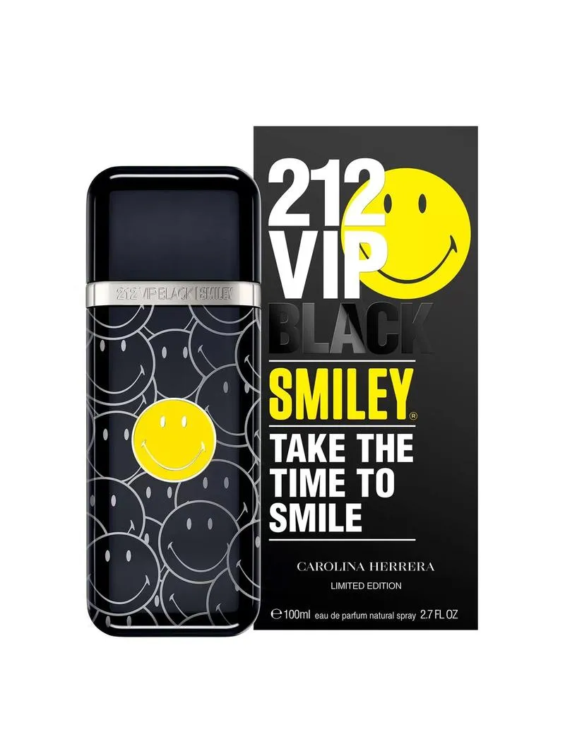 CH 212 VIP Black Smiley Limited Edition EDP For Men 100ML