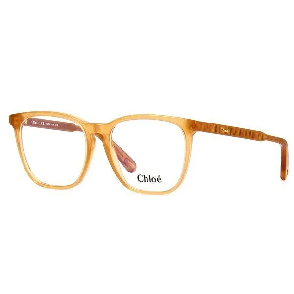 CHOLE Square Women Sunglasses Gold Frame - CE2740 771