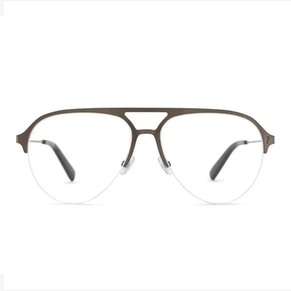 CR7 Aviator Unisex Sunglasses Shiny Black Frame - CR7011O 078000