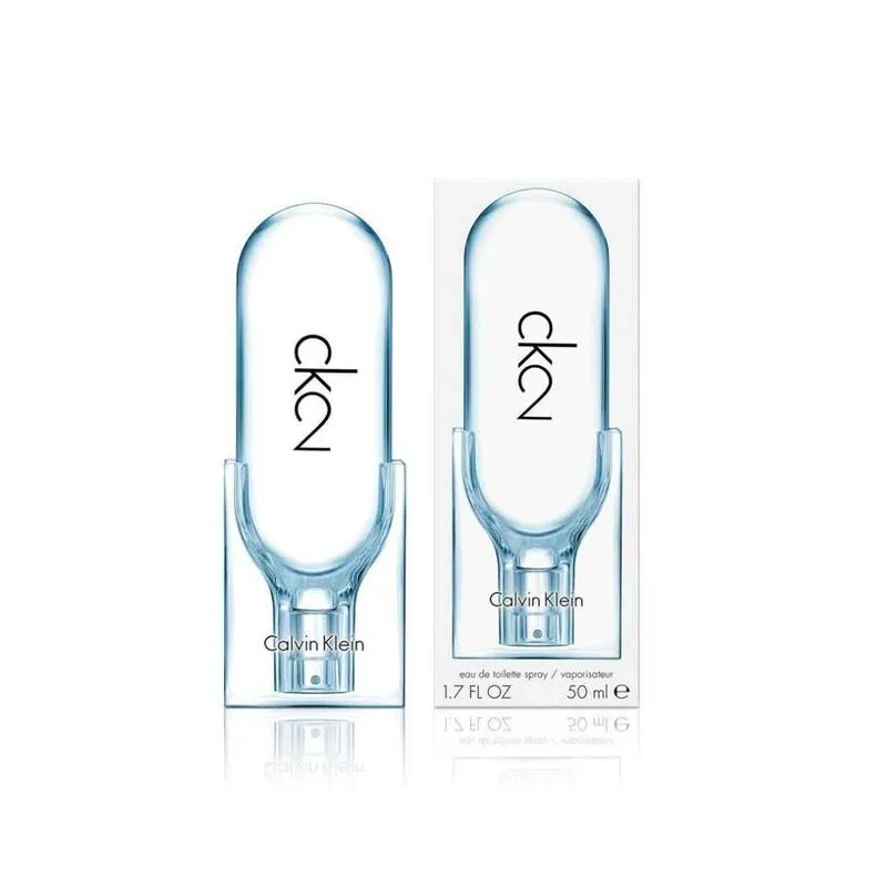 Man Ck2 Cologne Calvin Klein CK2 For Unisex Eau De Toilette 50ML