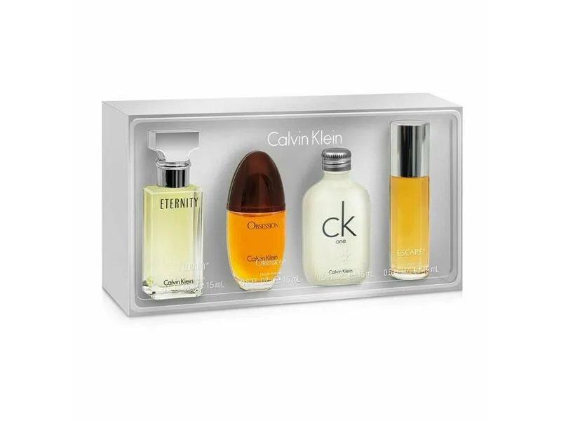 Calvin Klein Unisex 4Pcs × 15ML Mini Set