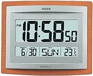 Casio 15S ID 5DF Digital Wall Clock with Alarm