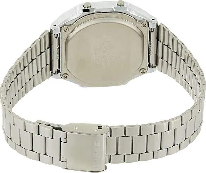 Casio A168WA-1WDF (CN) Mens Sports Digital Watch Silver