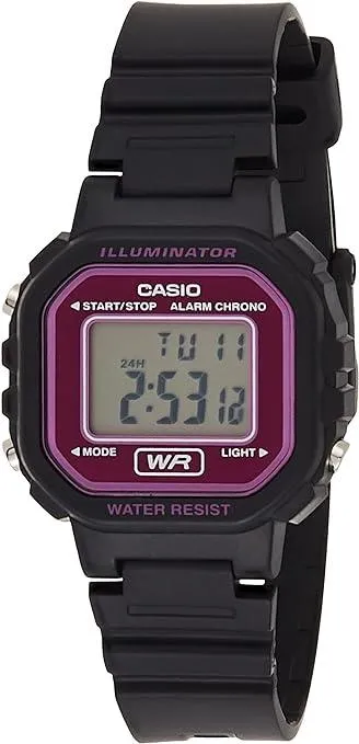 Casio Illuminator Ladies Pink Fashion Watch